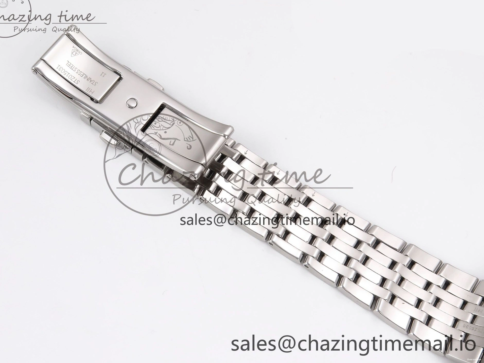 0317 Supportive De Ville Date SS VSF 1:1 Best Edition Blue Dial on SS Bracelet A 7700